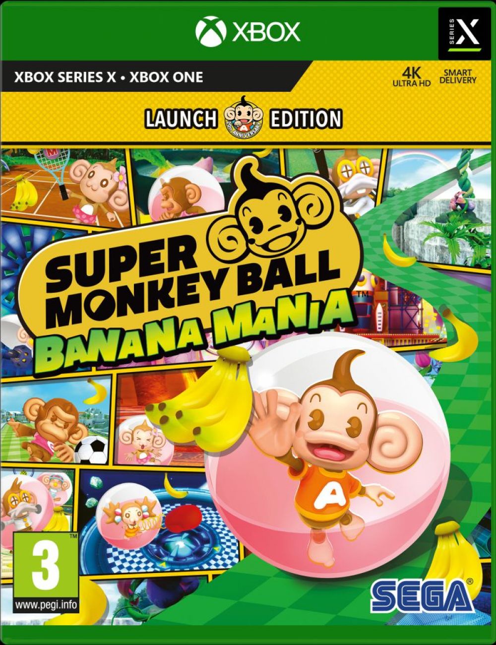 Sega Super monkey ball banana mania launch ediiton - xbox series x
