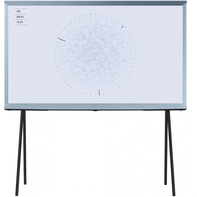 Televizor qled samsung smart tv the serif qe55ls01tb 138cm 4k ultra hd albastru/gri