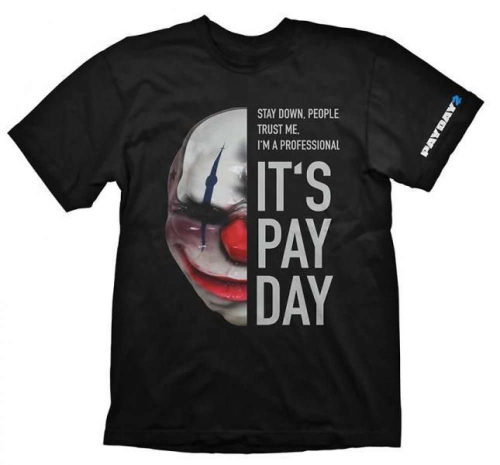 Tricou payday 2 chains mask m