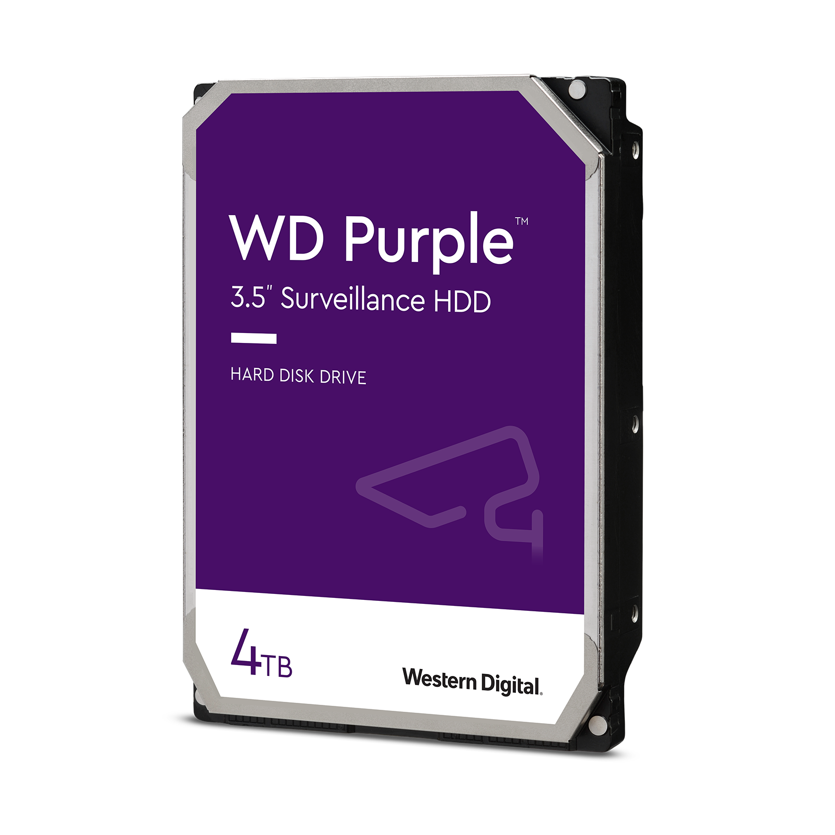 Hard disk desktop western digital wd purple surveillance 4tb 5400rpm sata3 256mb