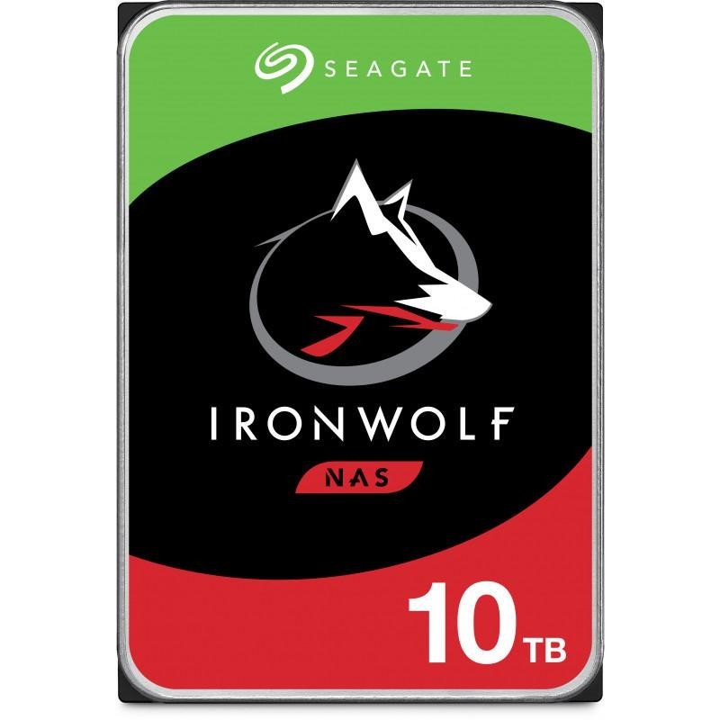 Hard disk desktop seagate ironwolf nas 10tb 7200rpm sata iii