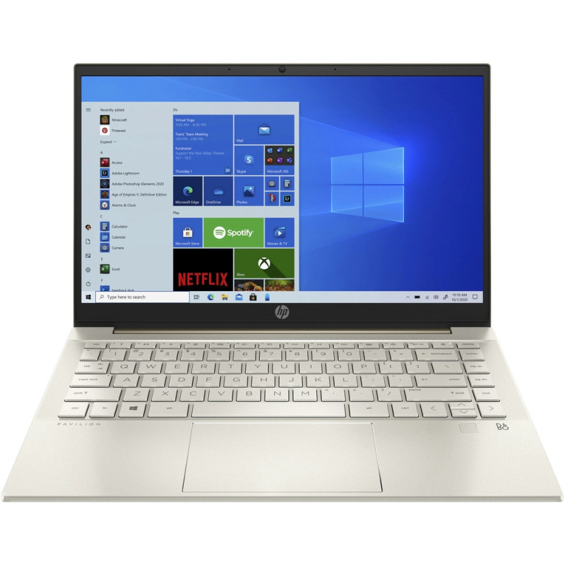 Notebook HP Pavilion 14-ec0011nq 14" Full HD AMD Ryzen 5 5500U RAM 8GB SSD 256GB Windows 10 Home Auriu