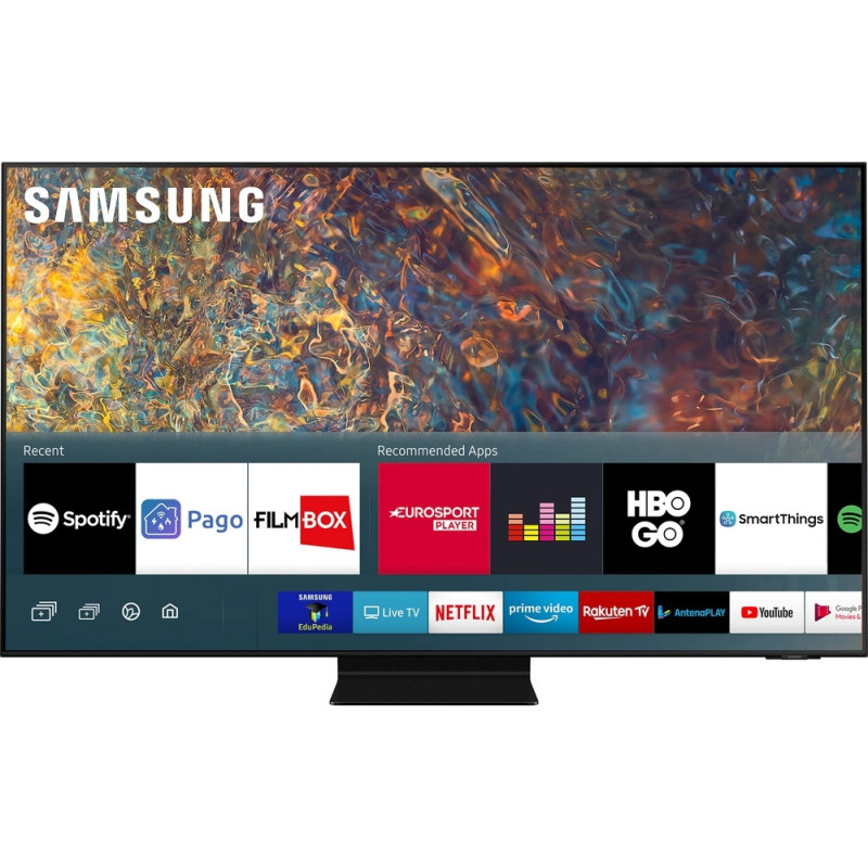 Televizor qled samsung smart tv qe98qn90aa 248cm 4k ultra hd negru