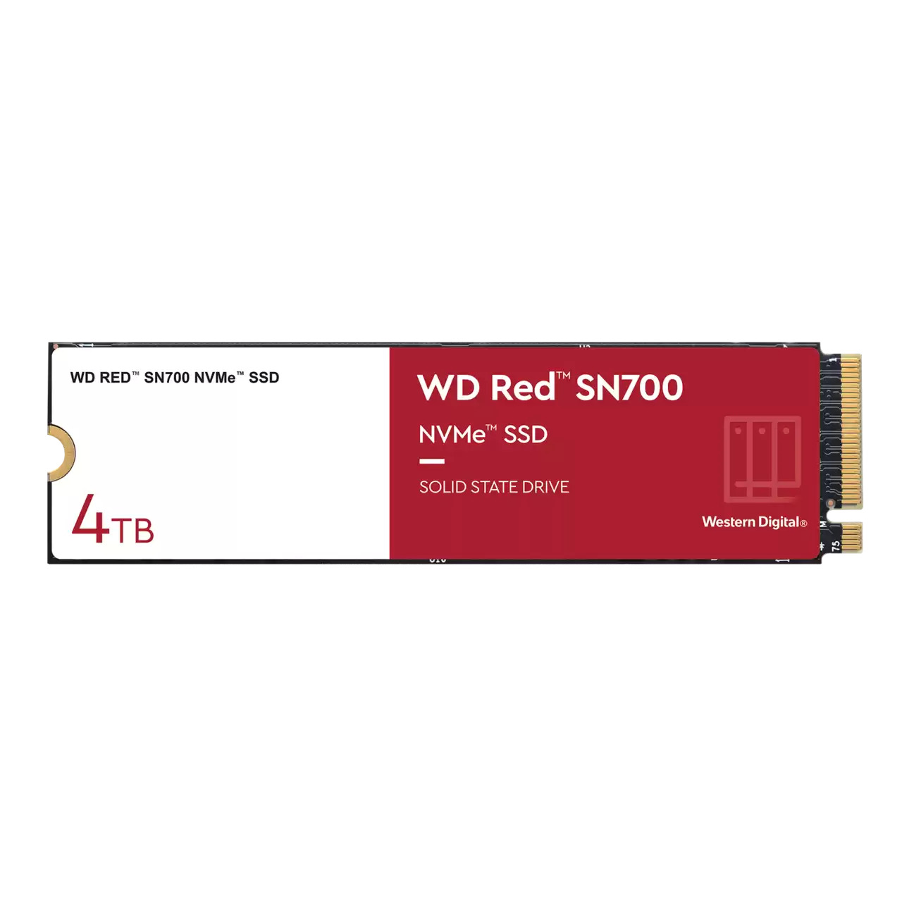 Hard disk ssd western digital wd red sn700 4tb m.2 2280