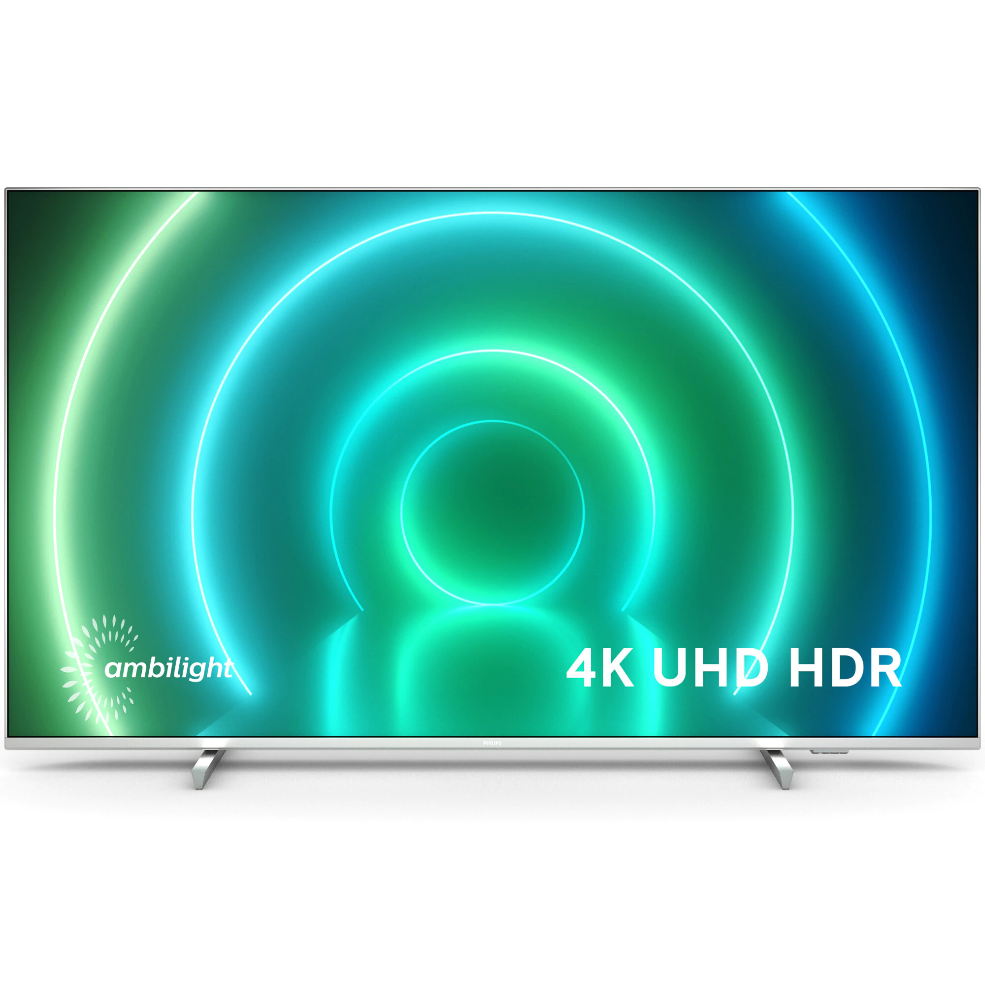 Televizor led philips smart tv 43pus7956/12 108cm 4k ultra hd argintiu