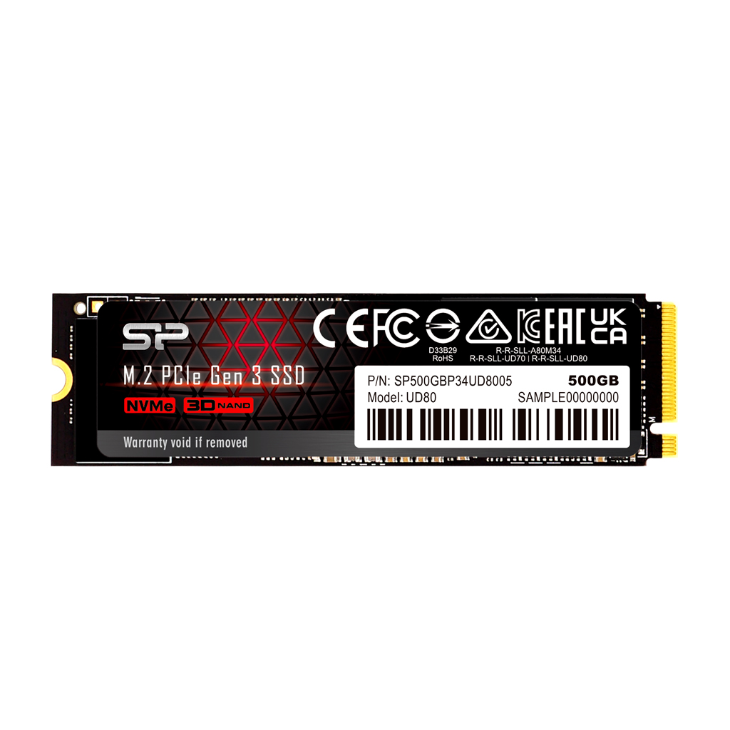 Hard disk ssd silicon power ud80 500gb m.2 2280