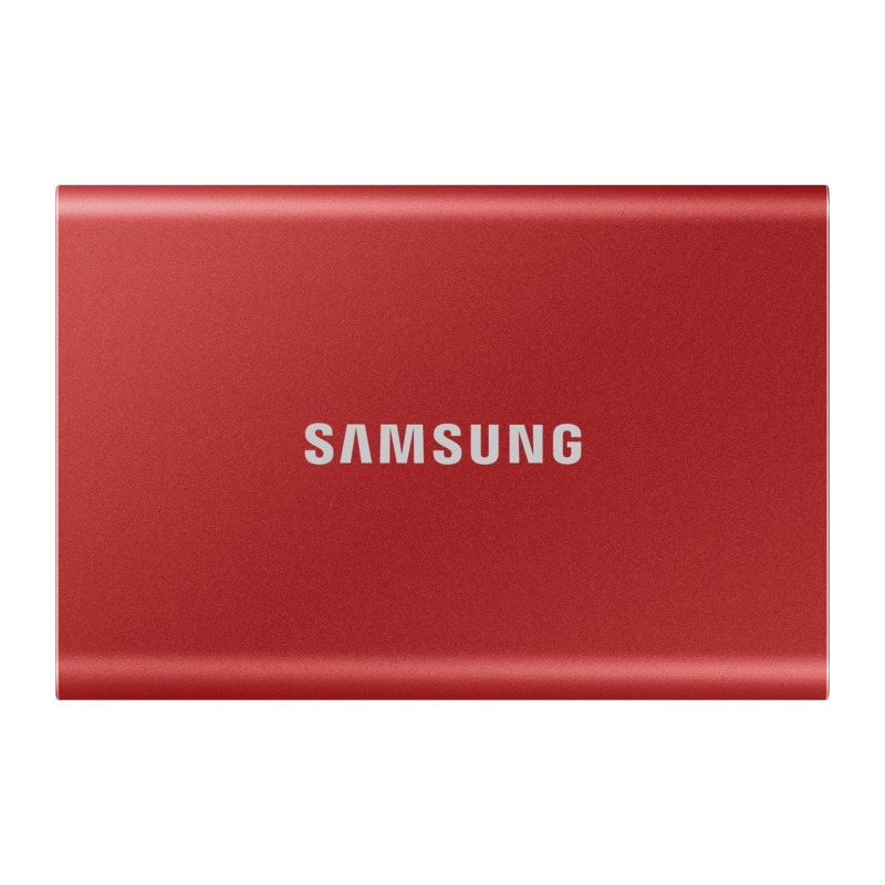 Hard disk ssd samsung portable ssd t7 1tb usb 3.2 red