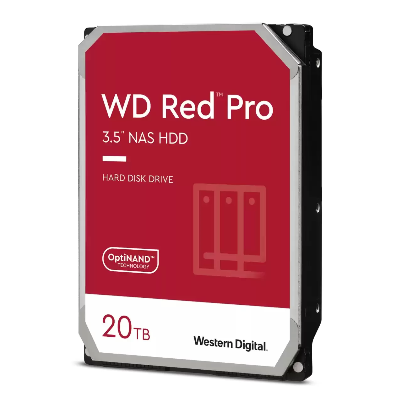 Hard disk desktop western digital wd red pro nas 20tb 720rpm sata iii