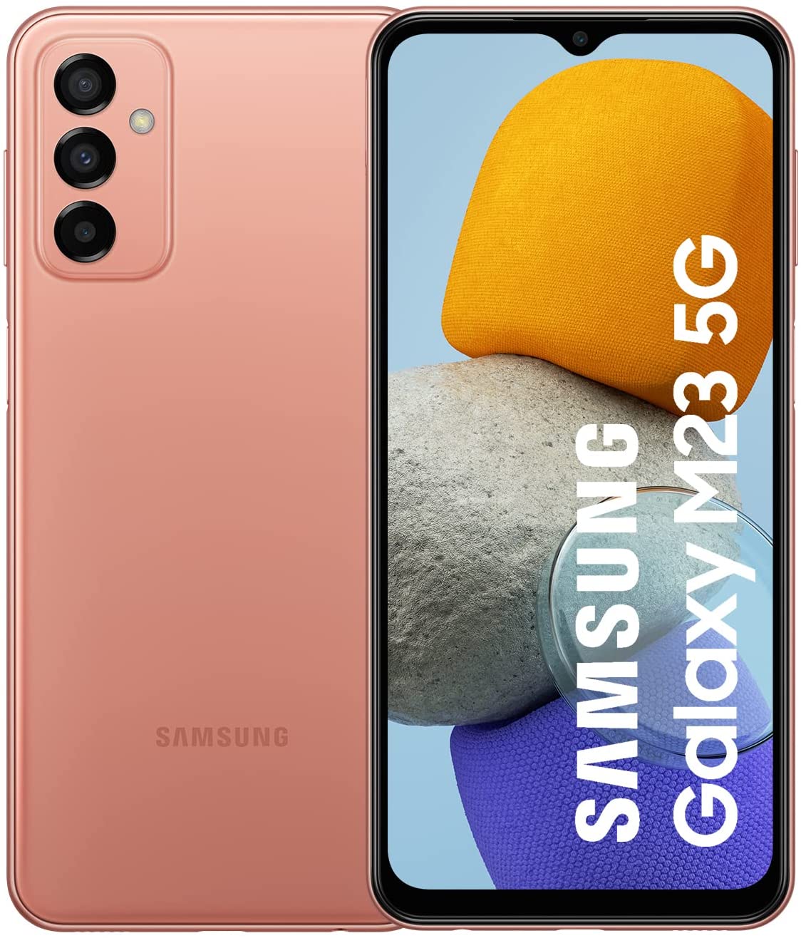 Telefon Mobil Samsung Galaxy M23 M236 128GB Flash 4GB RAM Dual SIM 5G Orange Copper