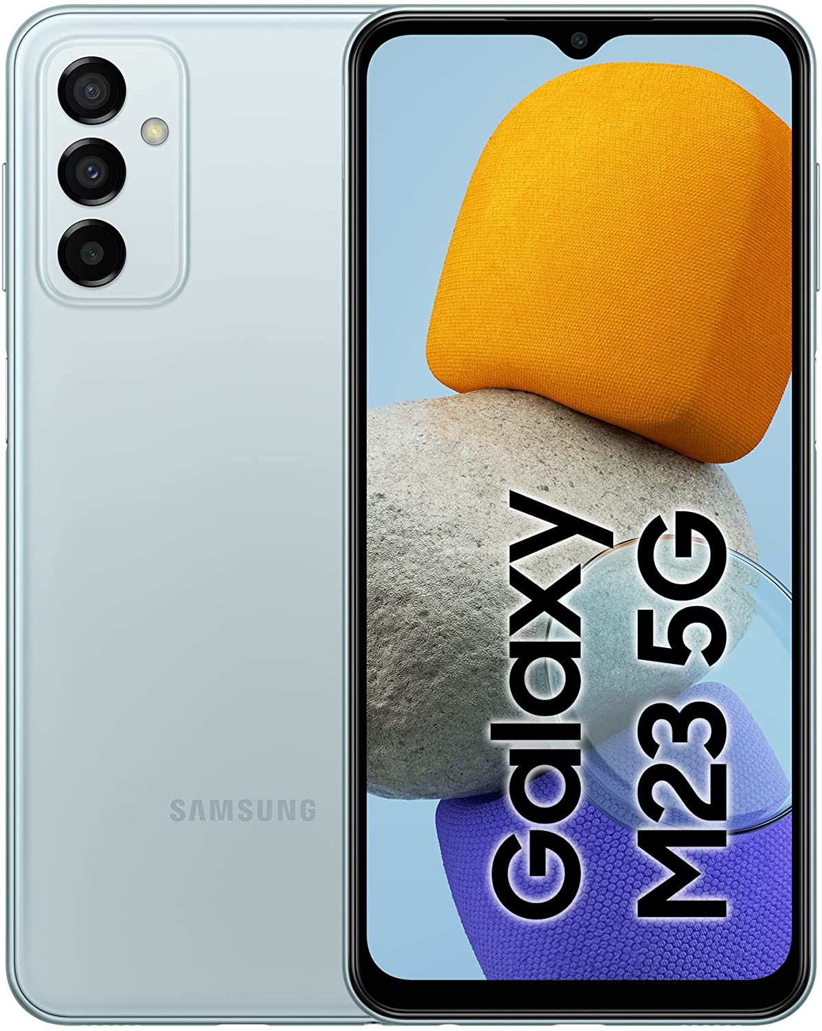 Telefon Mobil Samsung Galaxy M23 M236 128GB Flash 4GB RAM Dual SIM 5G Light Blue