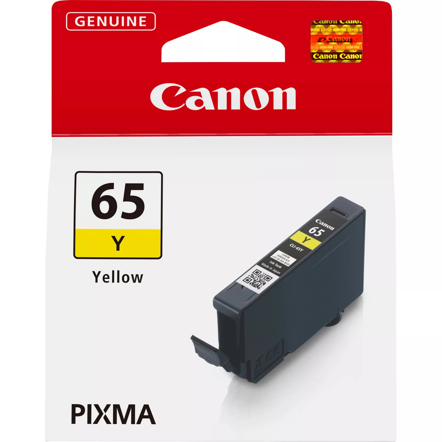 Cartus inkjet canon cli-65y 12.6ml yellow