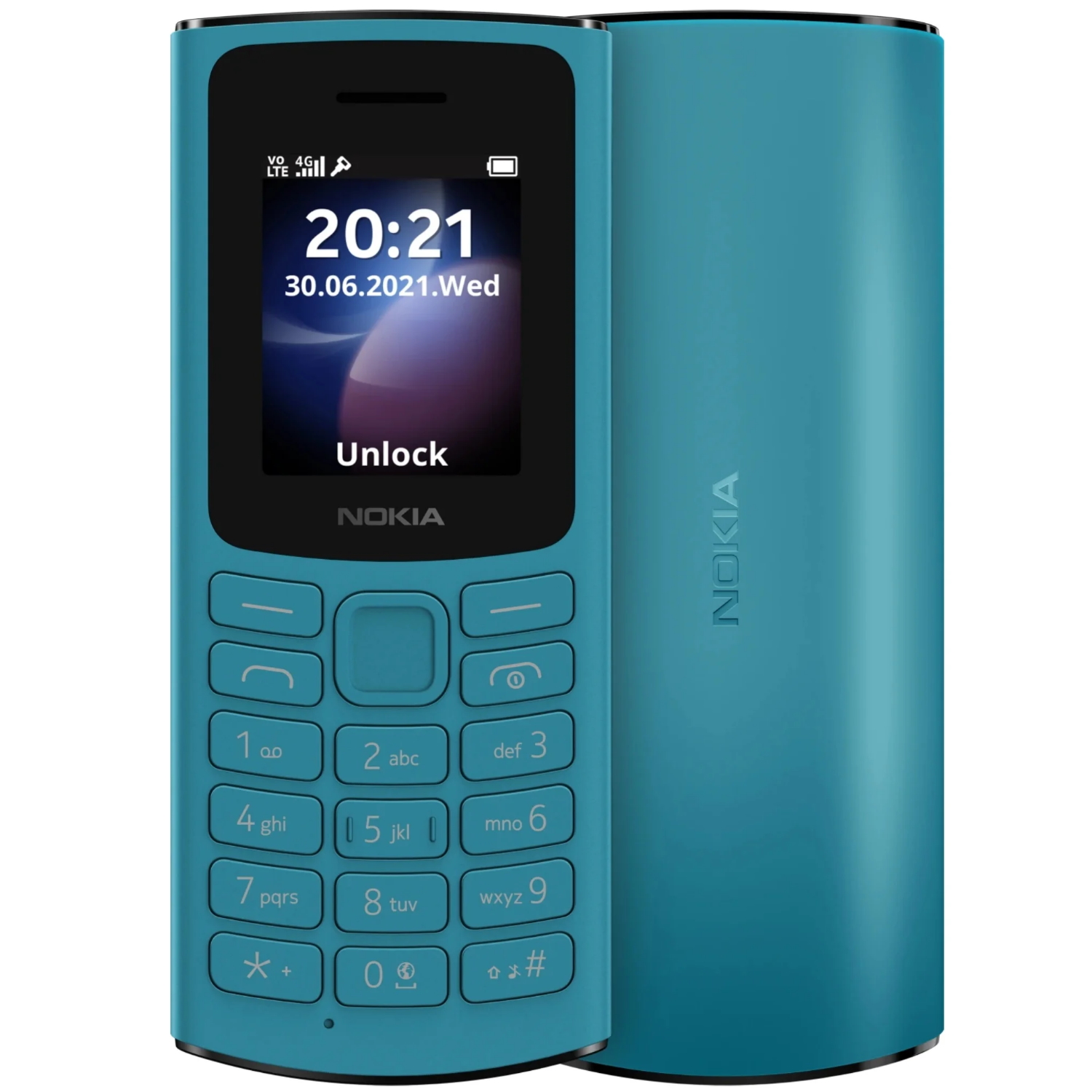 Telefon mobil nokia 105 4g dual sim blue