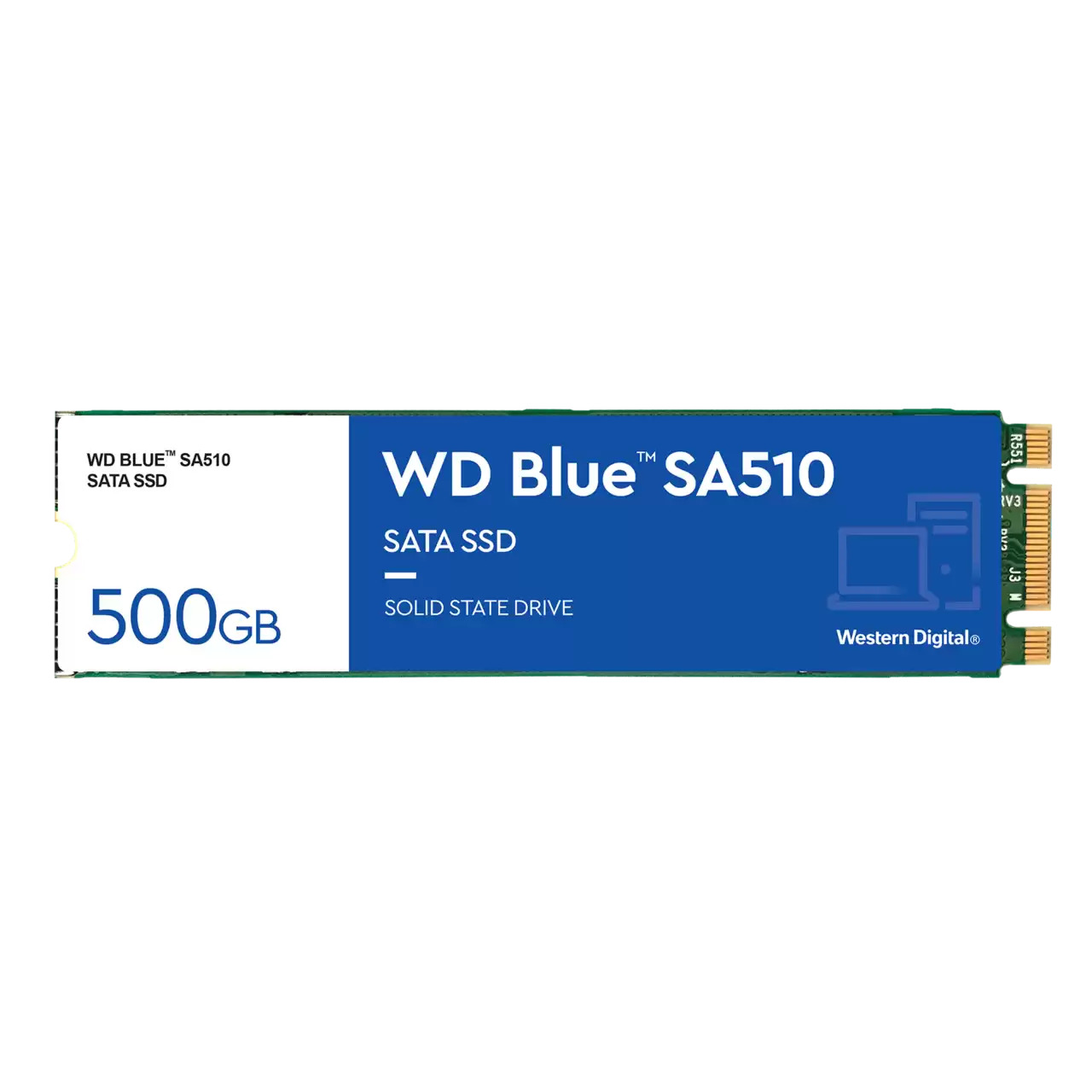 Hard disk ssd western digital wd blue sa510 500gb m.2 2280