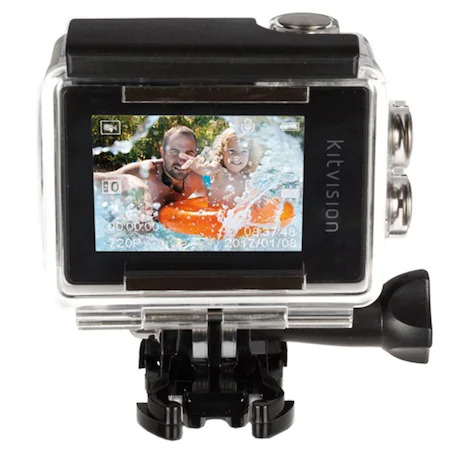 Camera video sport kitvision kvactcam2 720p alb