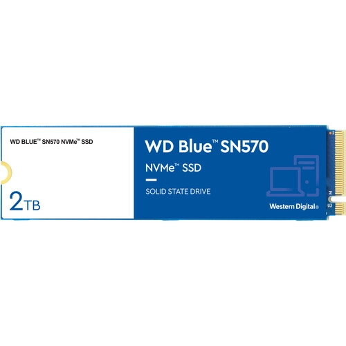 Hard disk ssd western digital wd blue sn570 wdbb9e0020bnc 2tb m.2 2280