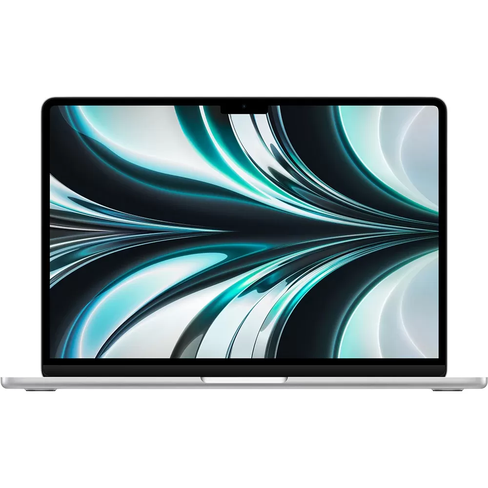 Notebook Apple MacBook Air 13 (2022), 13.6 , Apple M2 8-core, GPU 8-core, RAM 8GB, SSD 256GB, Tastatura RO, Silver