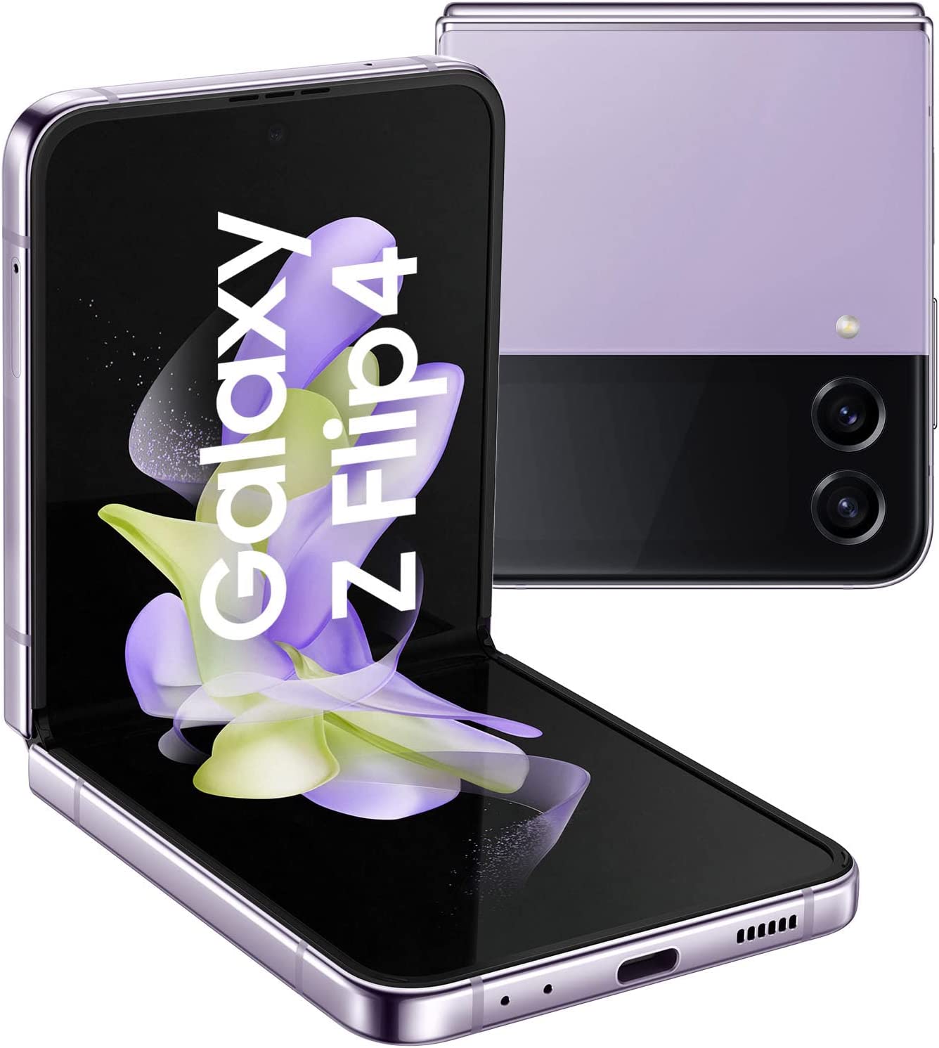 Telefon mobil samsung galaxy z flip4 f721 128gb flash 8gb ram nano sim + esim 5g bora purple