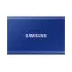 Hard Disk SSD Extern Samsung T7, 2TB, USB 3.2, Indigo Blue