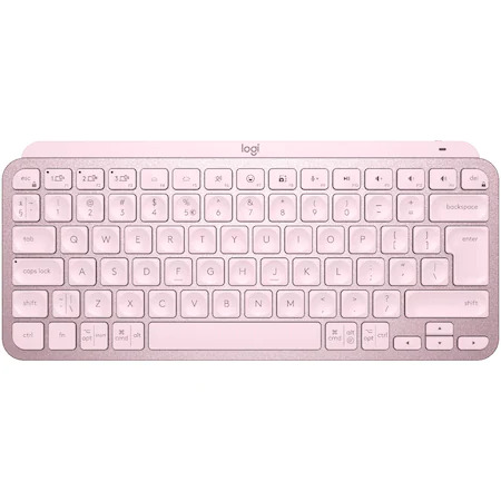 Tastatura logitech mx keys mini rose layout us