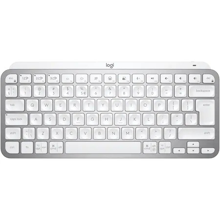 Tastatura logitech mx keys mini pale gray layout us