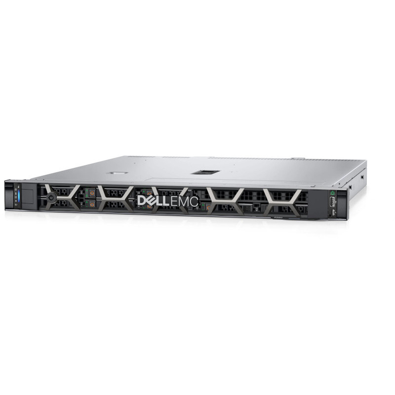 Server dell poweredge r350 intel xeon e-2334 16gb ram 2x4tb hdd perc h355 4xlff dvd-rw 600w dual hotplug