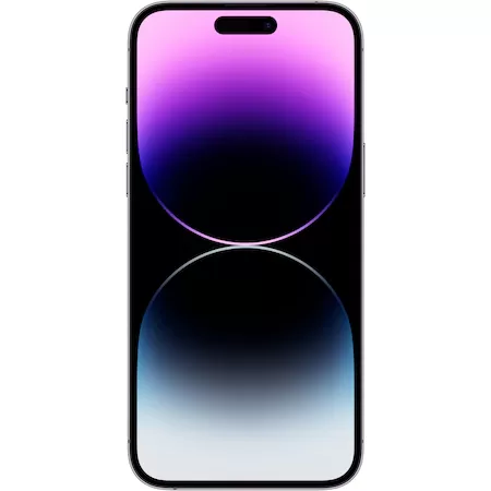 Telefon mobil apple iphone 14 pro max 128gb flash nano sim + esim 5g deep purple