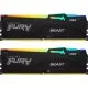 Memorie Desktop Kingston Fury Beast RGB, 32GB(2 x 16GB) DDR5, 5600MT/s, CL36