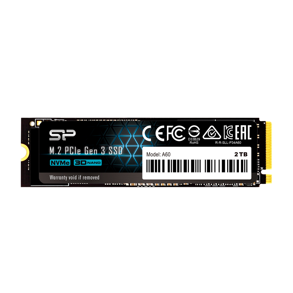 Hard disk ssd silicon power p34a60 2tb m.2 2280