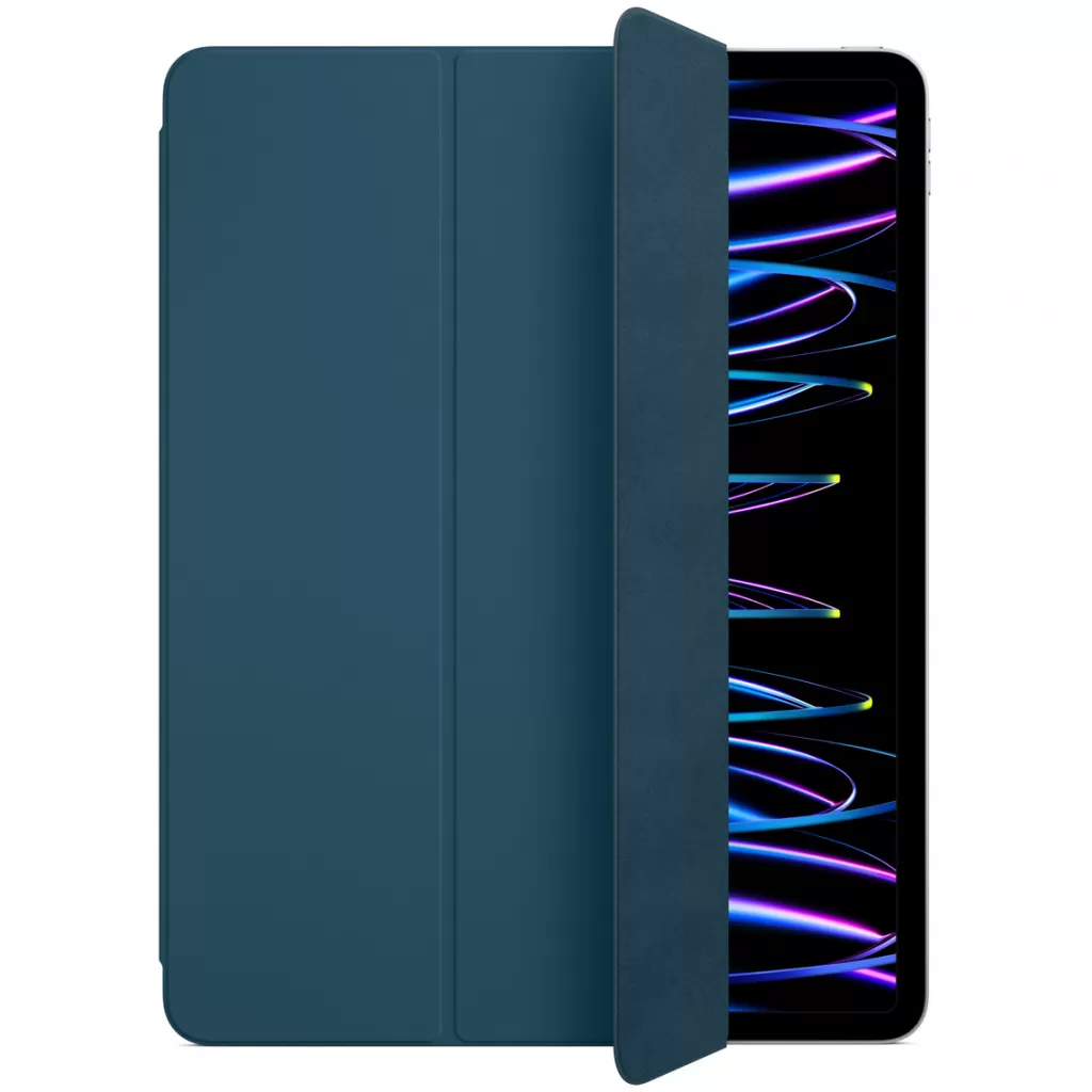 Husa de protectie Apple smart folio pentru ipad pro 12.9 (6th gen) marine blue