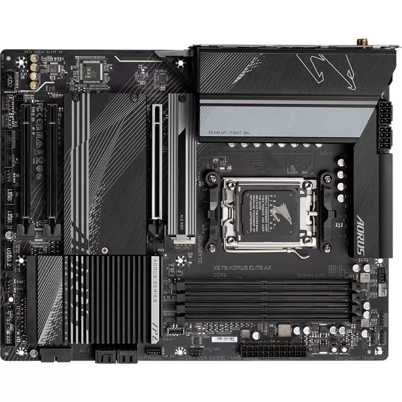 Placa de baza Gigabyte X670 AORUS ELITE AX, socket AM5