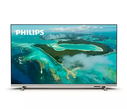 Televizor led philips smart tv 43pus7657/12 108cm 4k ultra hd argintiu