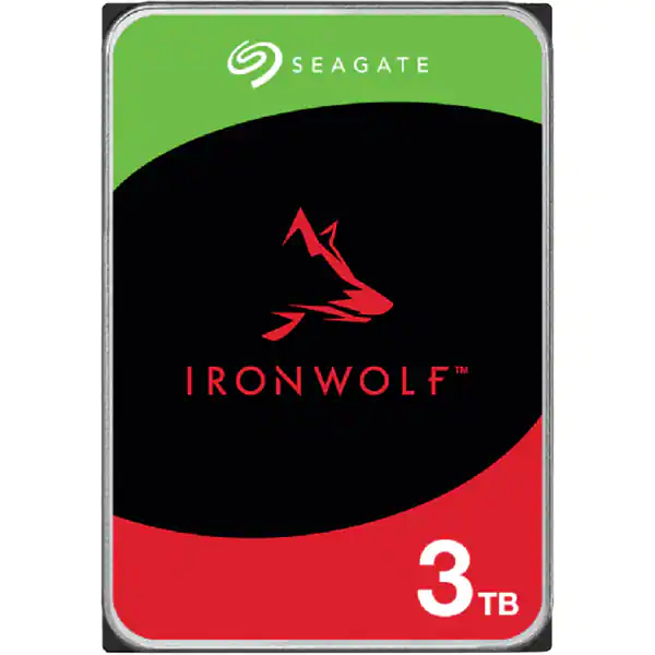 Hard disk desktop seagate ironwolf nas 3tb 5400rpm sata iii
