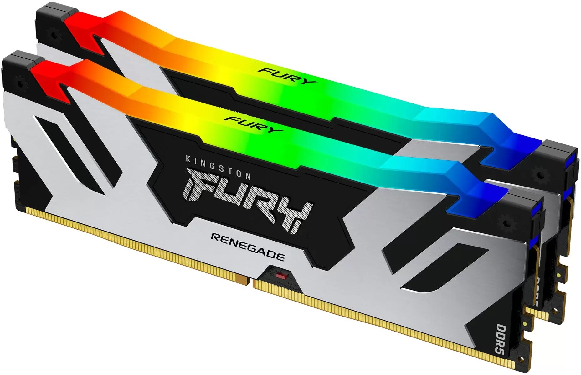 Memorie Desktop Kingston Fury Renegade Silver RGB 32GB(2 x 16GB) DDR5 7200MT/S