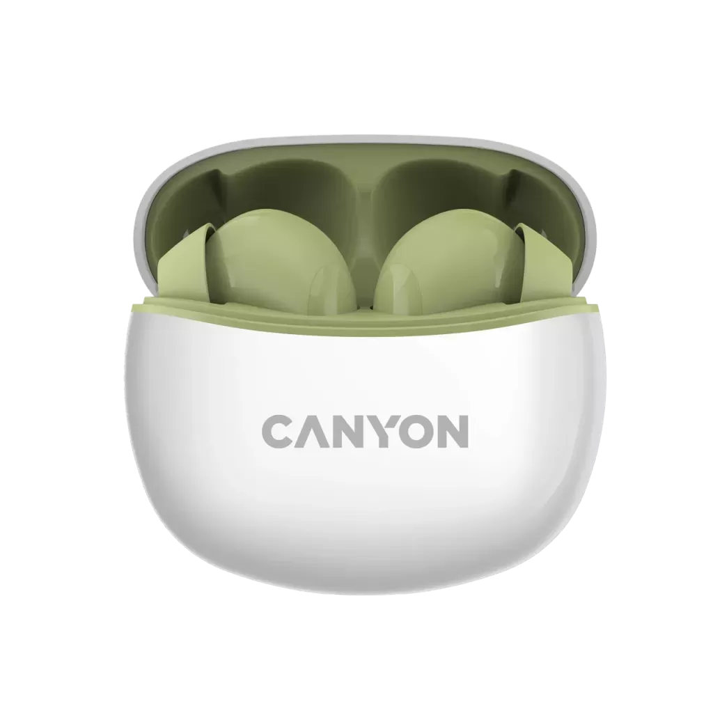 Casti canyon tws-5 bluetooth verde
