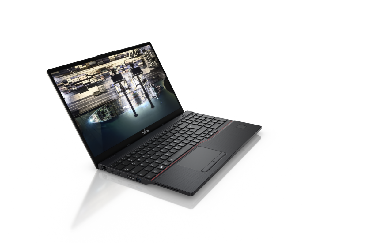 Notebook Fujitsu LifeBook E5512A 15.6" Full HD AMD Ryzen 5 Pro 5675U RAM 8GB SSD 256GB Windows 11 Pro