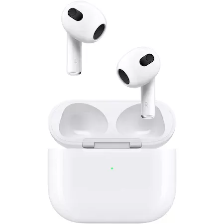 Casti apple airpods (3rd generation) with lightning charging case