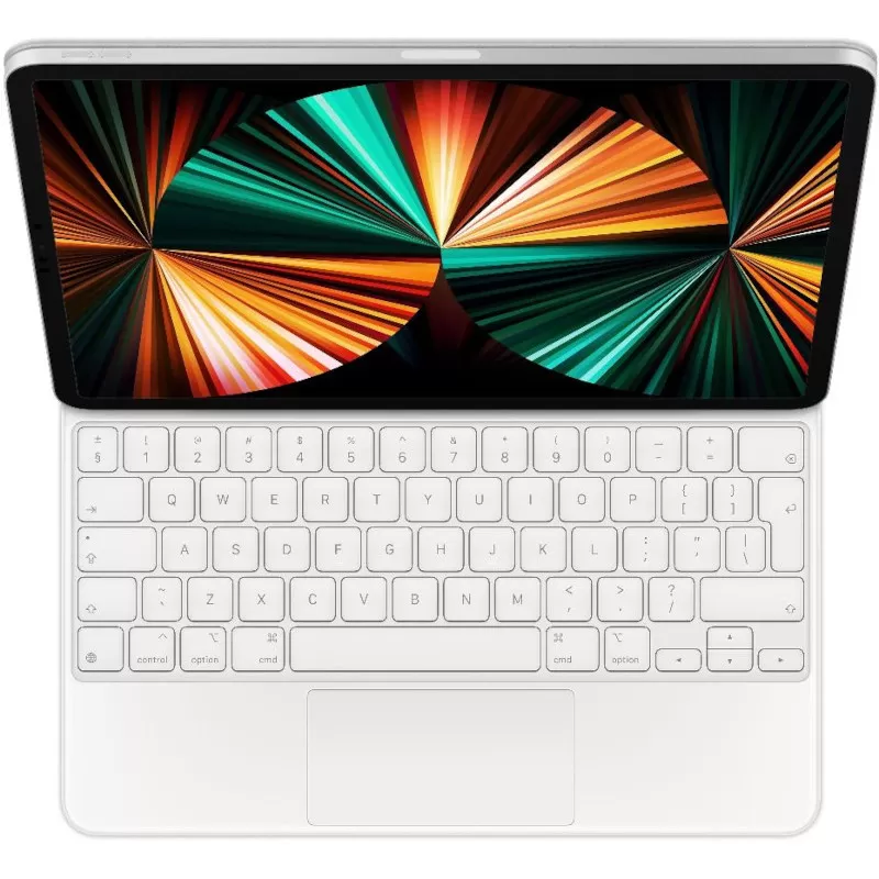 Tastatura apple magic keyboard pentru ipad pro 12.9 inch (5th & 4th & 3rd gen) white