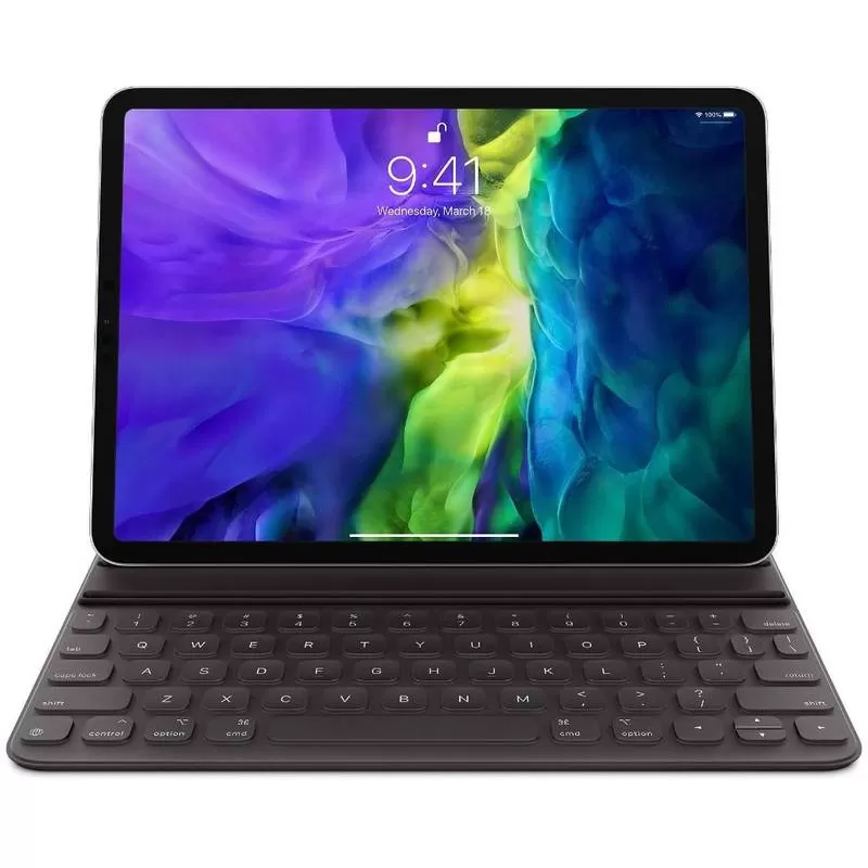 Tastatura Apple Smart Keyboard Folio pentru iPad Pro 11 inch (3rd) si iPad Air (4th) Black