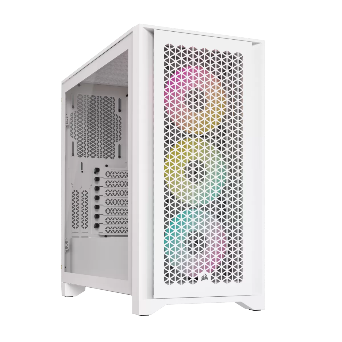 Carcasa PC Corsair iCUE 4000D RGB AIRFLOW White