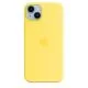 Husa de protectie Apple cu MagSafe pentru iPhone 14 Plus, Silicon, Canary Yellow
