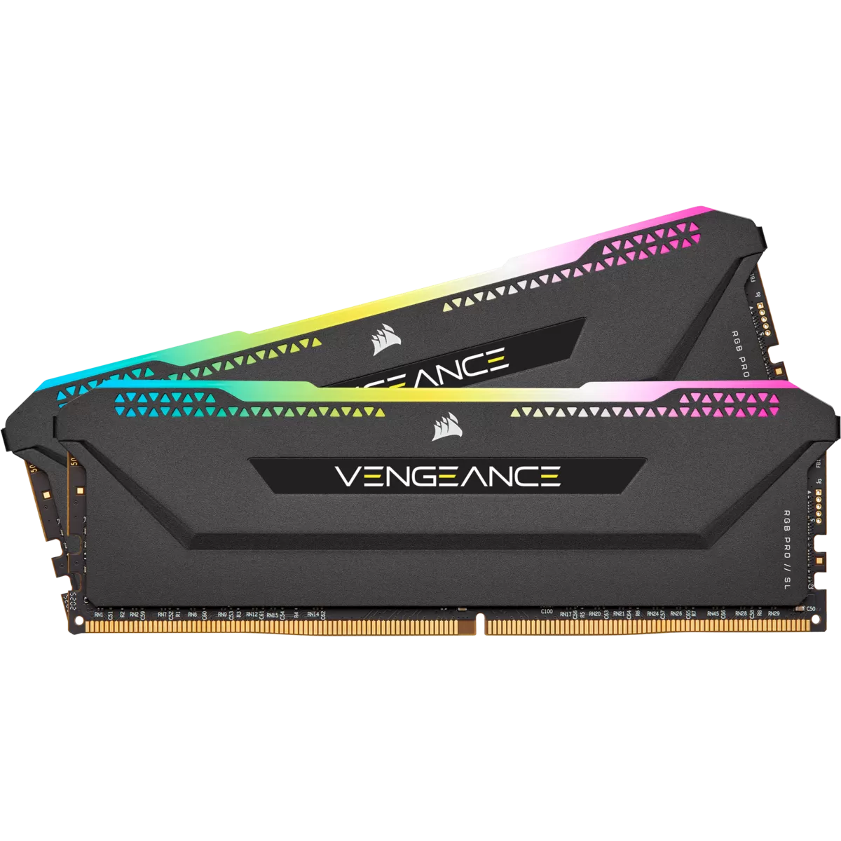 Memorie Desktop Corsair Vengeance RGB PRO SL 32GB(2 x 16GB) DDR4 3200Mhz CL16 Black