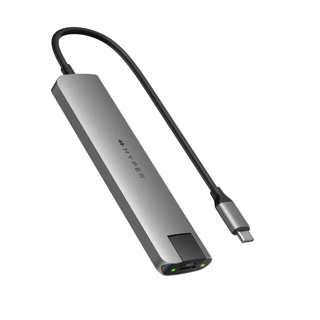 Hub USB Targus HyperDrive Slab 7-in-1 USB-C Grey
