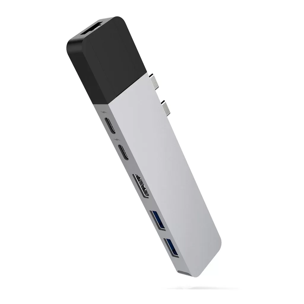 Hub USB Targus HyperDrive NET 6-in-2 USB-C Silver