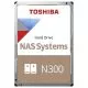 Hard Disk Desktop Toshiba N300 NAS, 4TB, 7200RPm, SATA 3, retail
