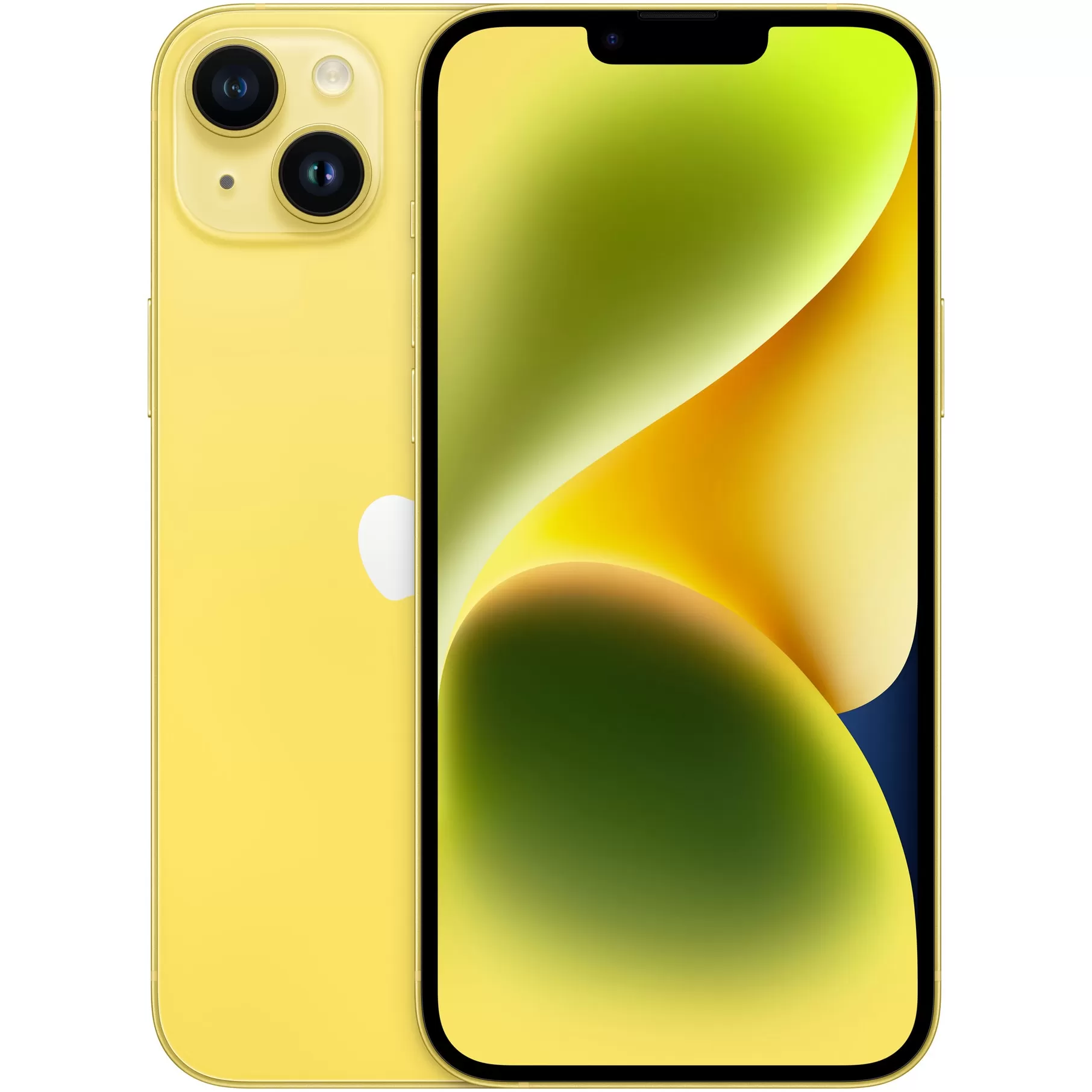 Telefon mobil apple iphone 14 plus 256gb flash nano sim + esim 5g yellow