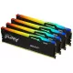 Memorie Desktop Kingston Fury Beast RGB, 64GB(4 x 16GB) DDR5, 6000Mhz, Black