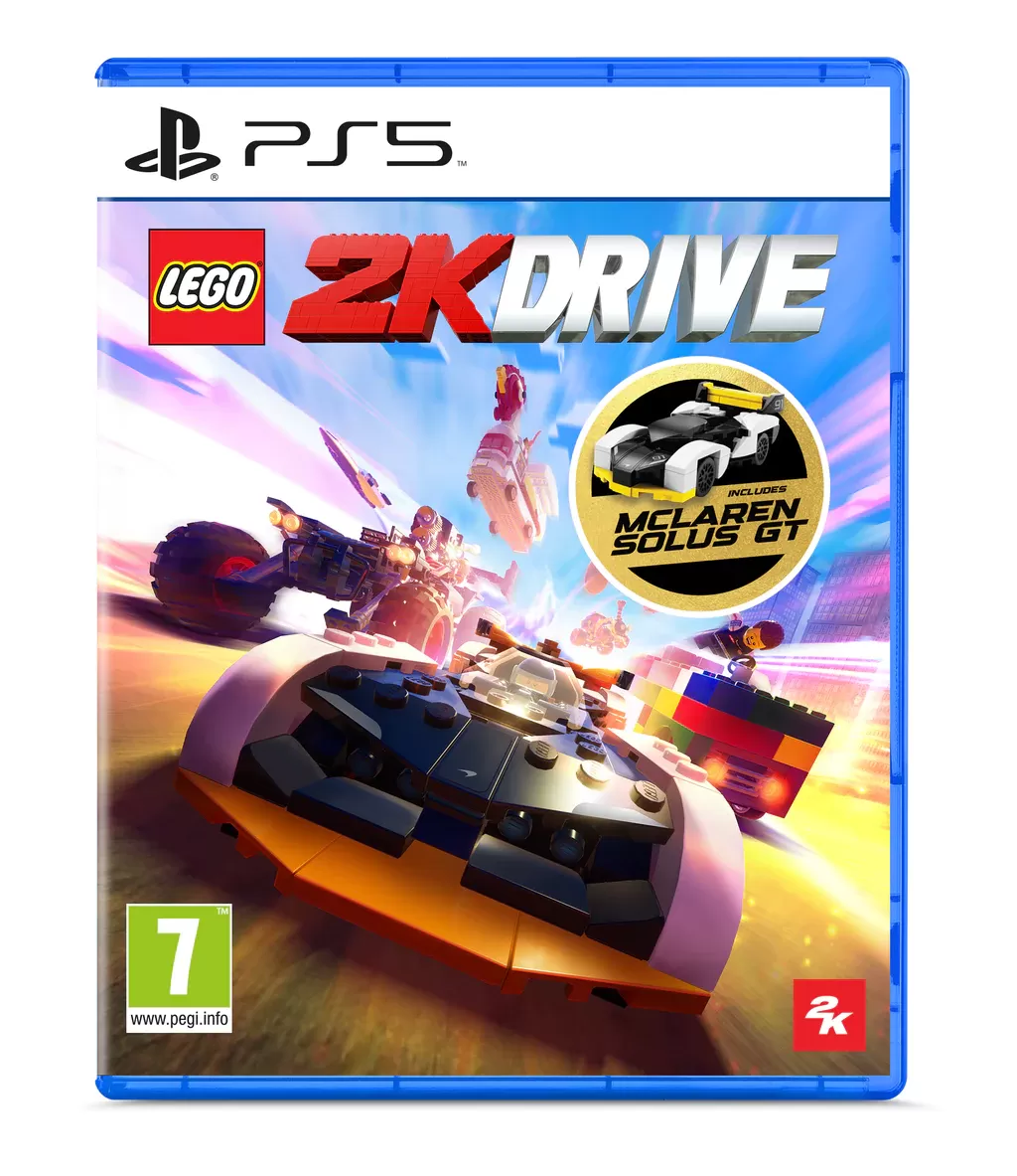 Lego 2k drive with mclaren toy - ps5