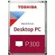 Hard Disk Desktop Toshiba P300, 2TB, 7200RPM, 256MB, SATA III