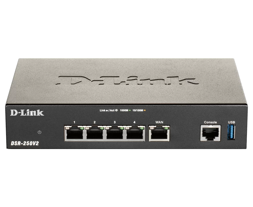 Router d-link dsr-250v2 5x1000mbps