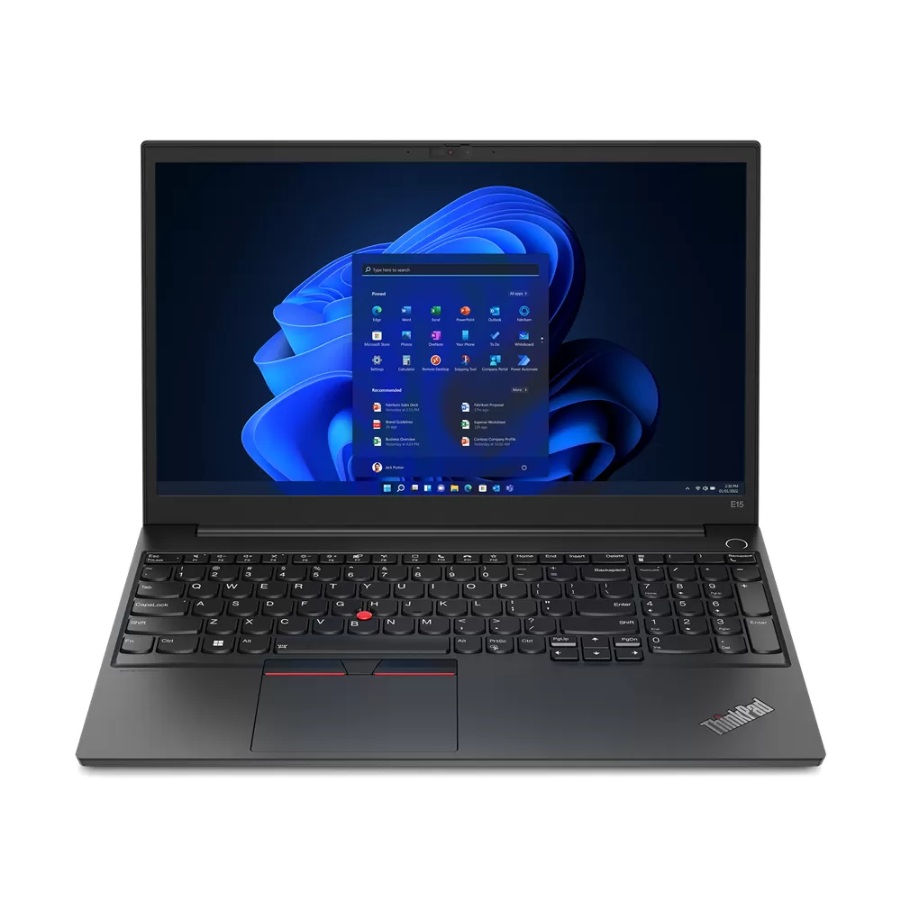 Notebook Lenovo thinkpad e15 gen 4 15.6 full hd intel core i7-1255u ram 16gb ssd 512gb windows 11 pro negru